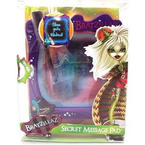 Bratz Bratzillaz Glam Secret Message Pad Writing W/Magic Light Picture Frame 6+